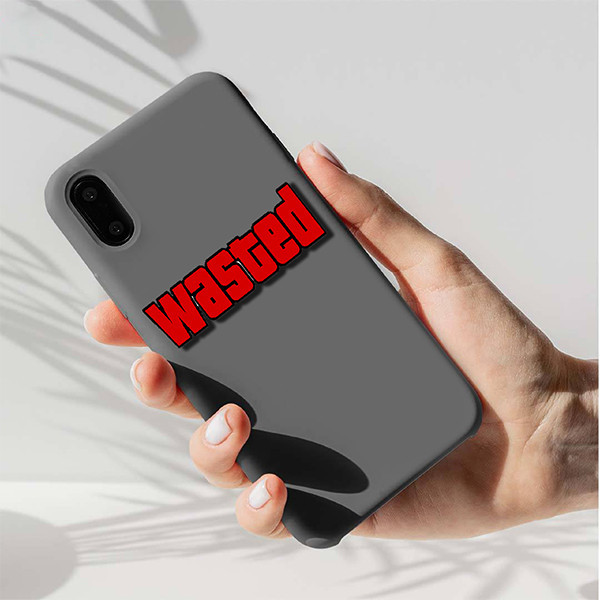 استیکر لپ تاپ و موبایل گوفی طرح بازی جی تی A مدل wasted کد 0032