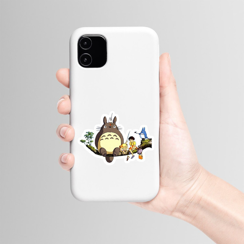 استیکر لپ تاپ و موبایل بووم طرح Totoro کد PS48