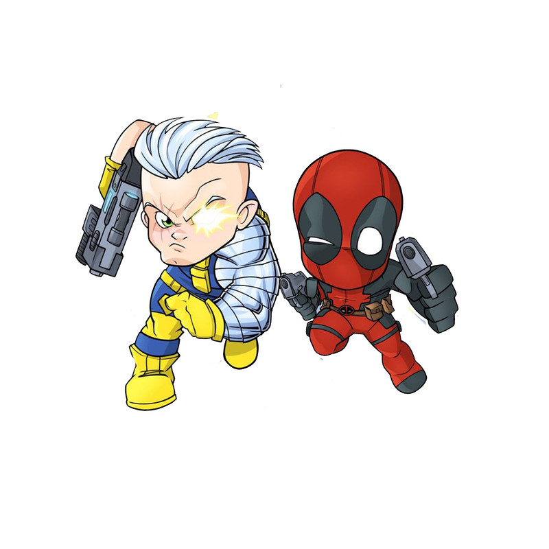 استیکر لپ تاپ و موبایل مدل سریال طرح Deadpool کد 2544