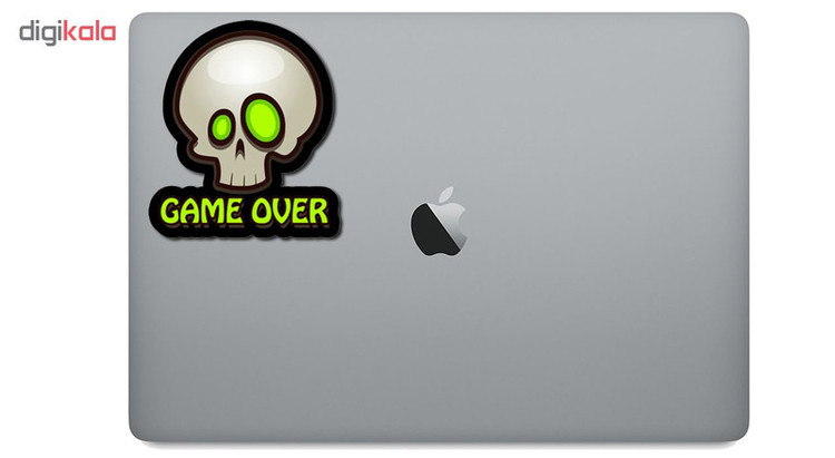 استیکر لپ تاپ طرح Game Over کد 436