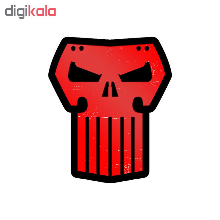 استیکر لپ تاپ طرح Punisher Marvel کد STL1013