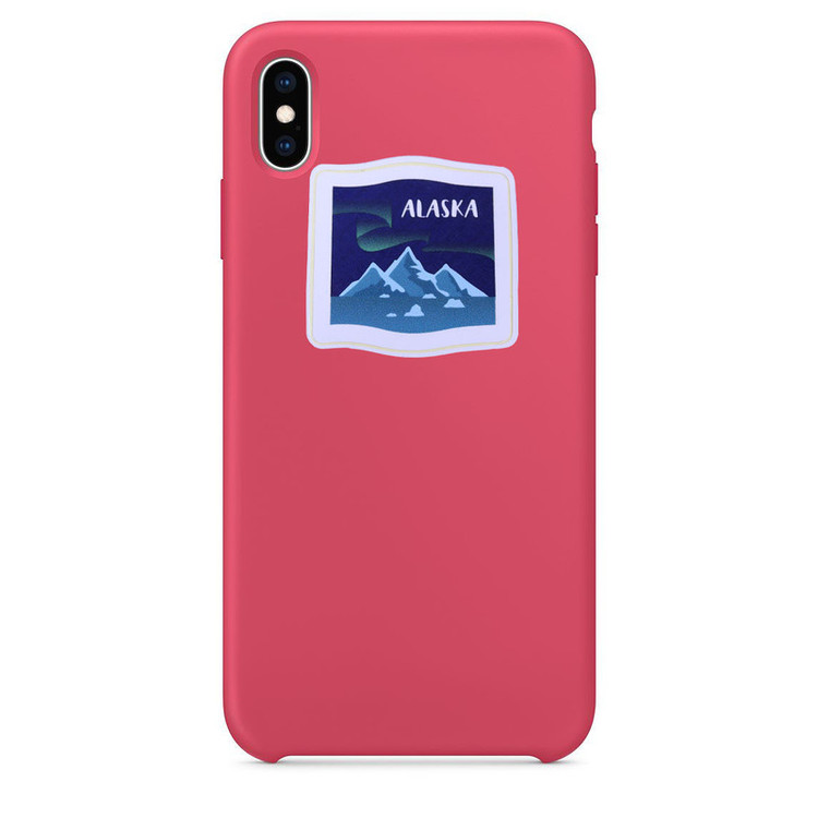 استیکر لپ تاپ مدل سفر طرح آلاسکا