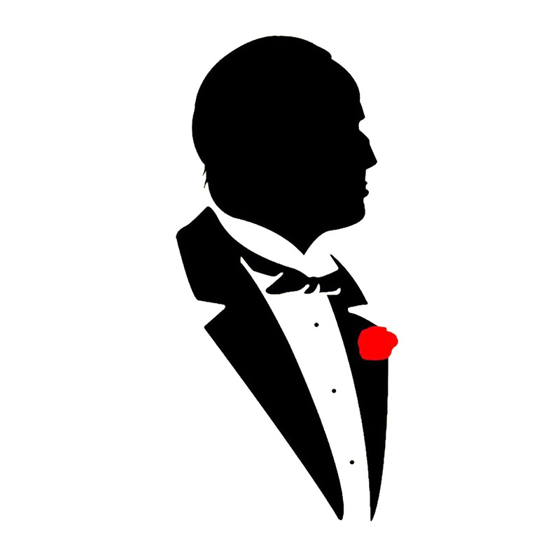استیکر لپ تاپ و موبایل مدل سریال طرح پدر خوانده The Godfather کد 4953
