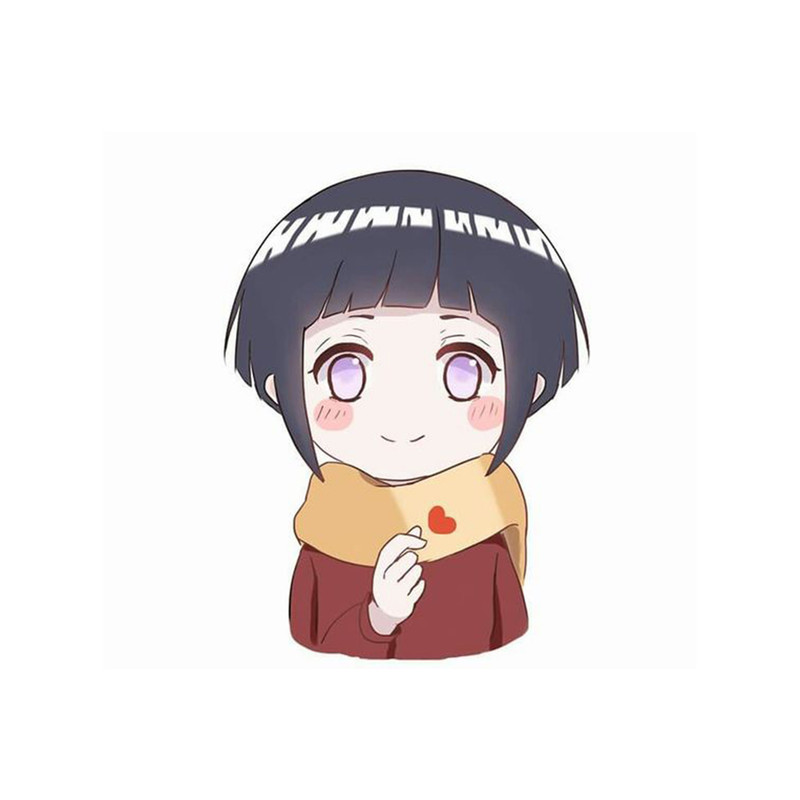استیکر لپ تاپ و موبایل مدل انیمه طرح ناروتو هیناتا هیوگا Naruto Hinata Hyuga کد 1408