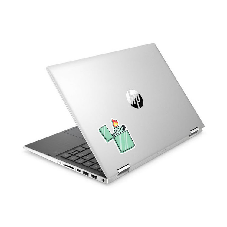 استیکر لپ تاپ مدل فندک کد 00034