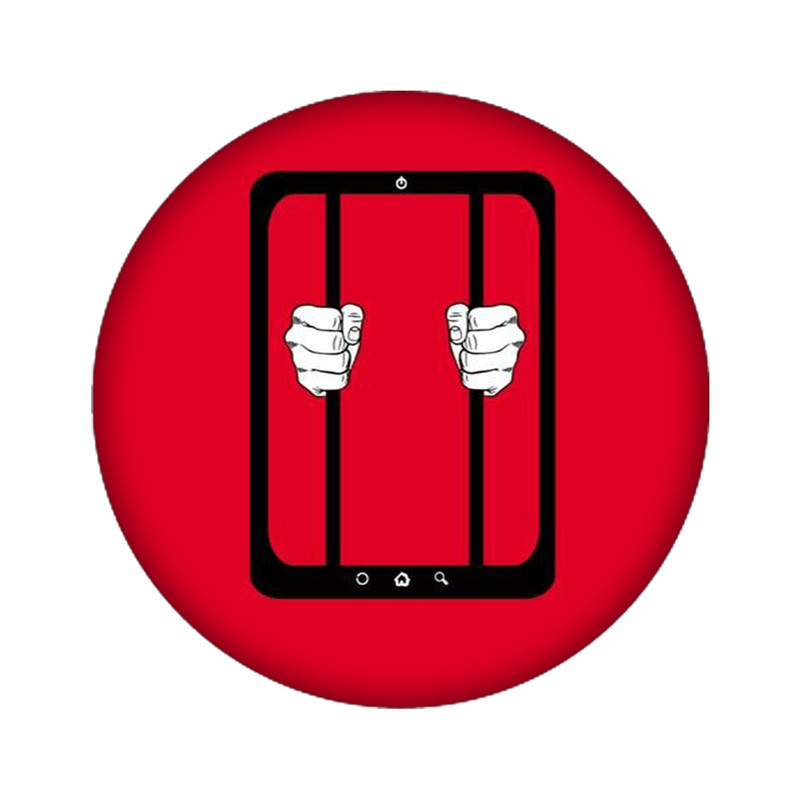 استیکر لپ تاپ طرح Phone کد 4027