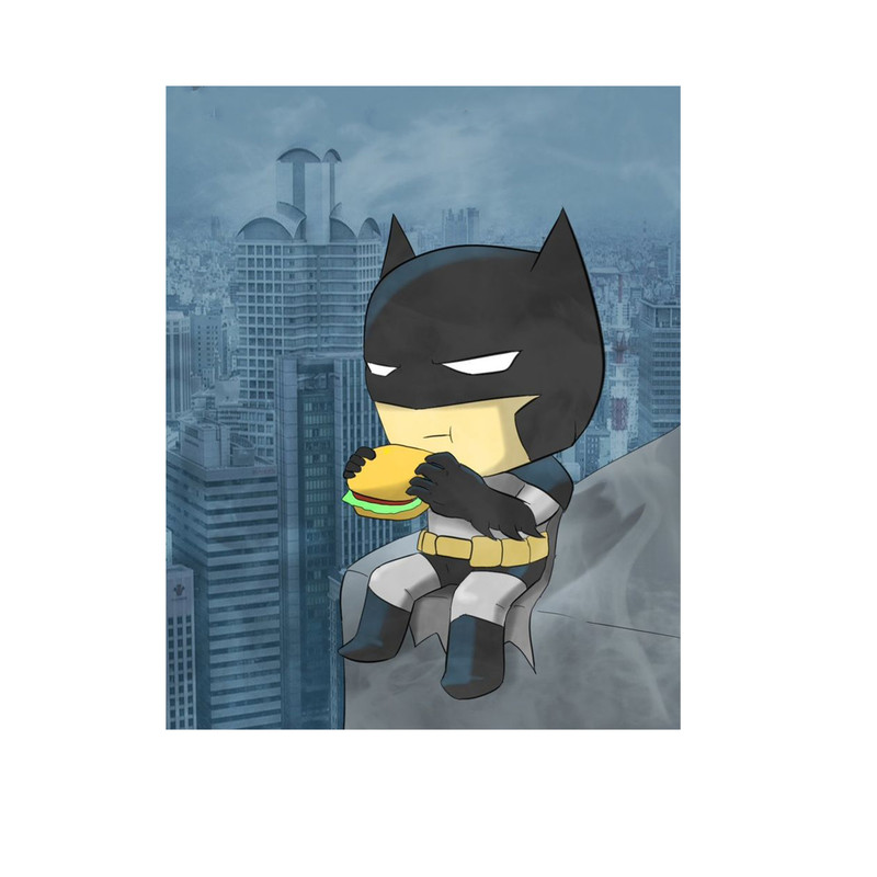استیکر لپ تاپ و موبایل مدل سریال طرح Batman کد 2559