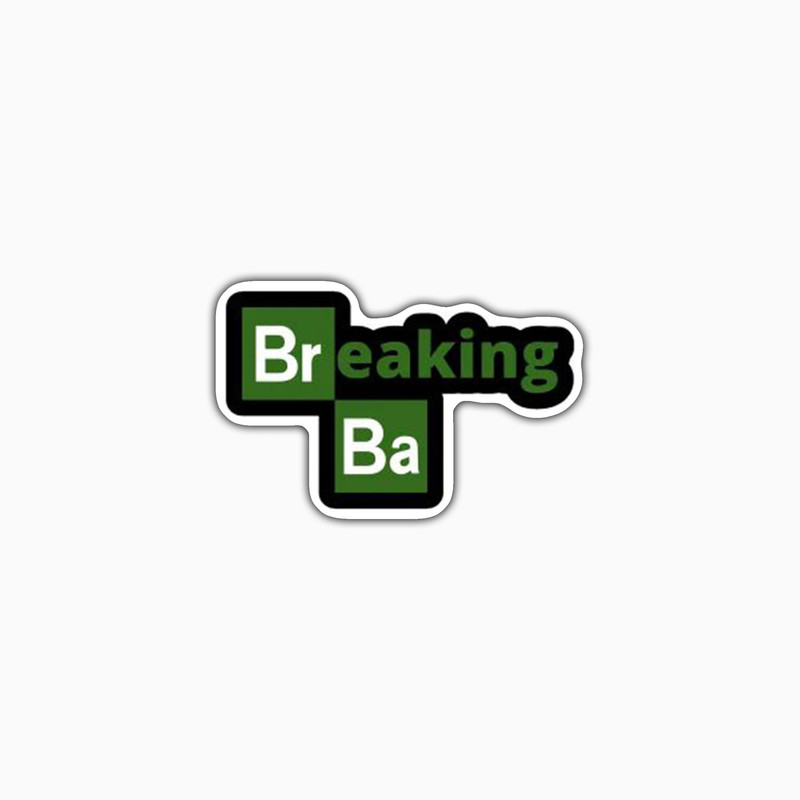 استیکر لپ تاپ و موبایل بووم طرح سریال Breaking Bad مدل Collection کد VR52