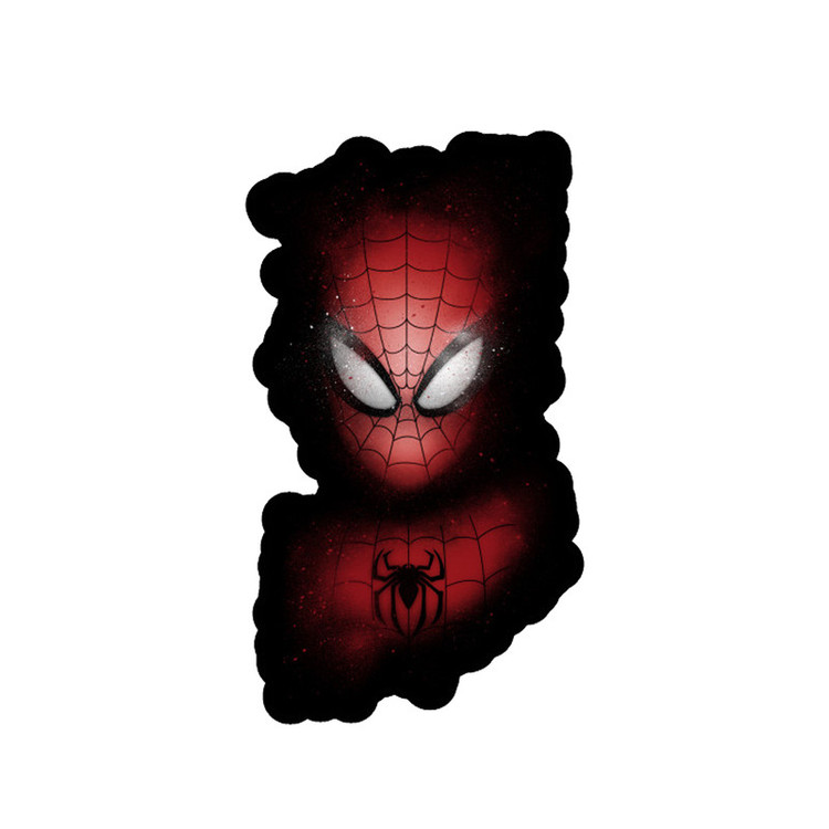 استیکر لپ تاپ طرح Spiderman Marvel کد STL1018