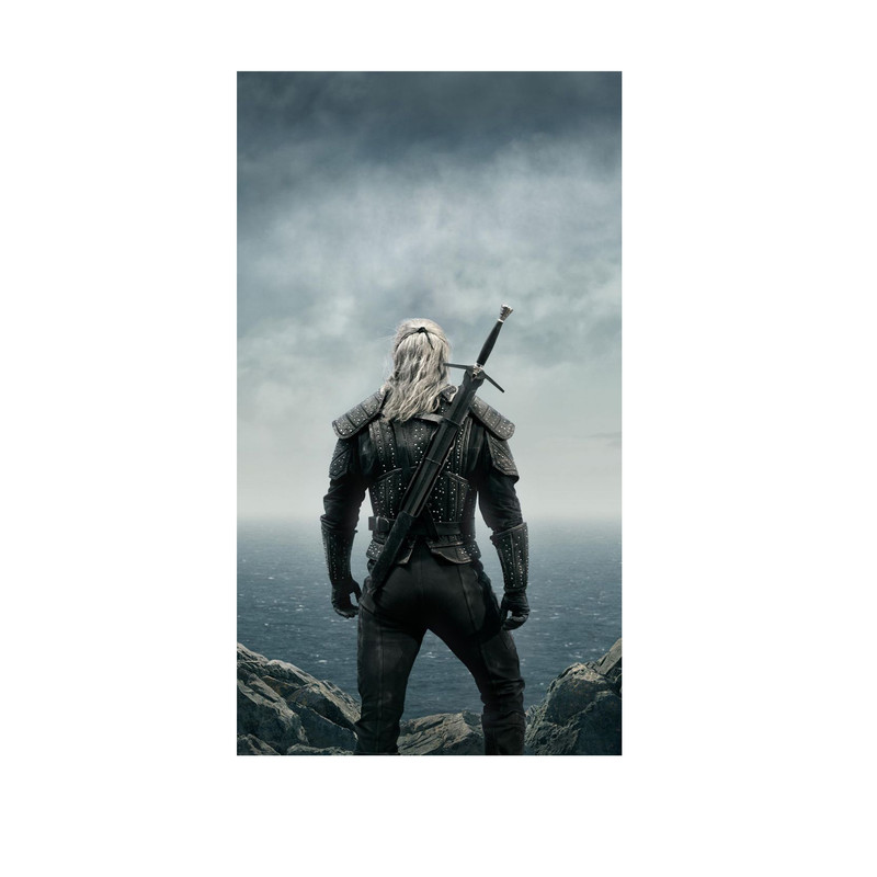 استیکر لپ تاپ و موبایل مدل بازی طرح ویچر Witcher کد 4140