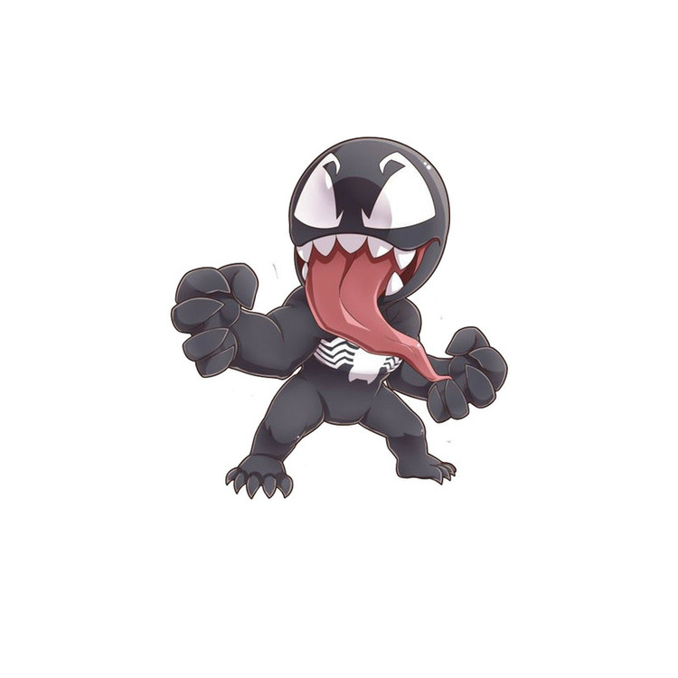 استیکر لپ تاپ و موبایل مدل سریال طرح فیلم ونوم مارول Venom Marvel کد 3129