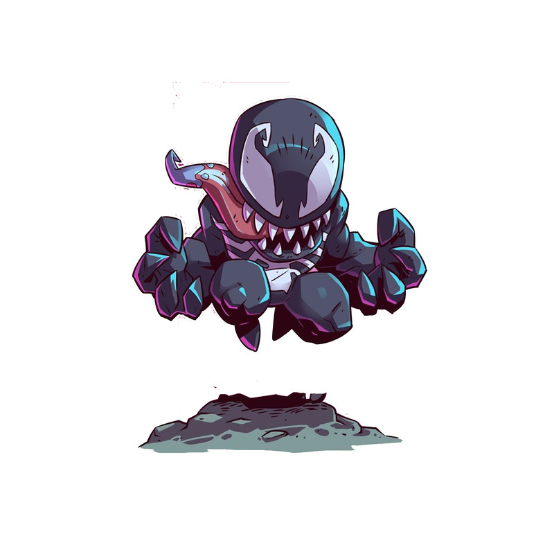 استیکر لپ تاپ و موبایل مدل سریال طرح فیلم ونوم مارول Venom Marvel کد 3146