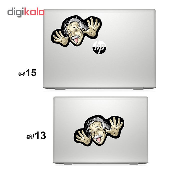 استیکر لپ تاپ طرح Albert کد 01