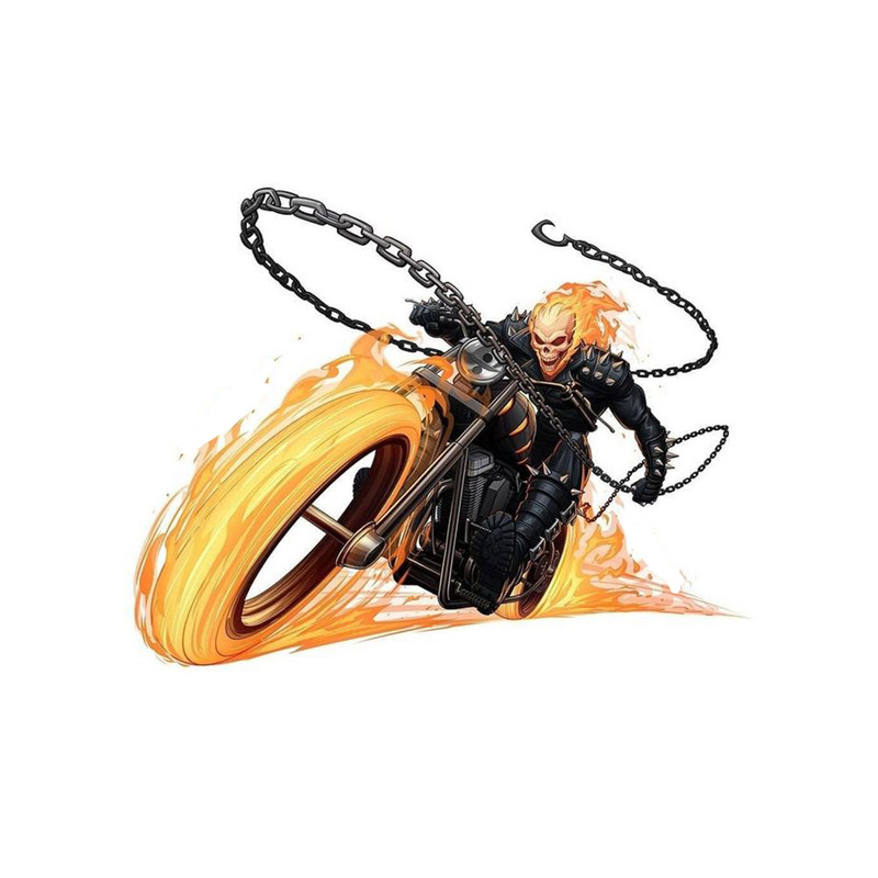 استیکر لپ تاپ و موبایل مدل سریال طرح فیلم روح سوار Ghost Rider کد 2748