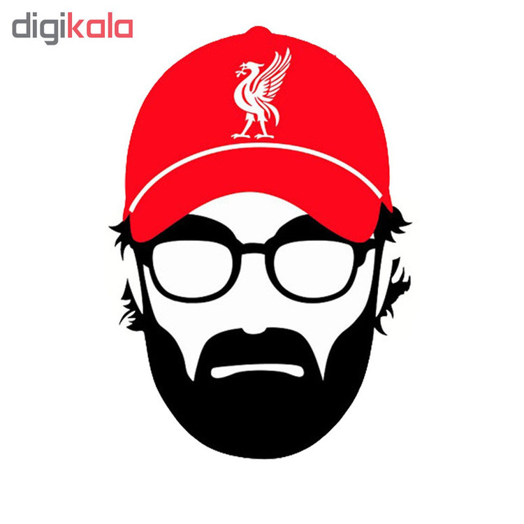 استیکر لپ تاپ طرح یورگن گلوب کد STL644