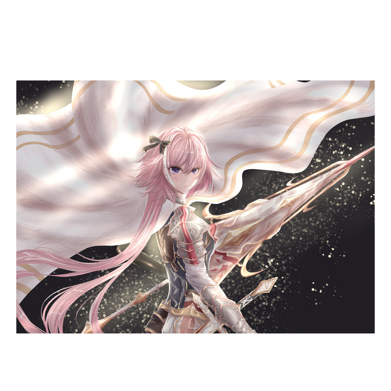 استیکر لپ تاپ و موبایل مدل انیمه طرح سرنوشت آپاکریفا استولفو Fate/Apocrypha astolfo کد 1270