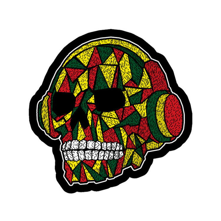 استیکر لپ تاپ طرح اسکلت کد STL1187