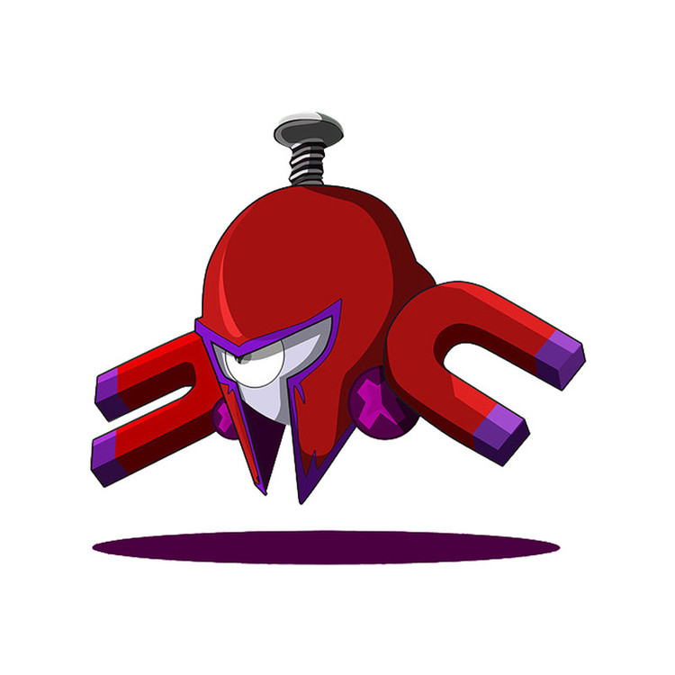 استیکر لپ تاپ طرح Magneto Marvel کد STL1010