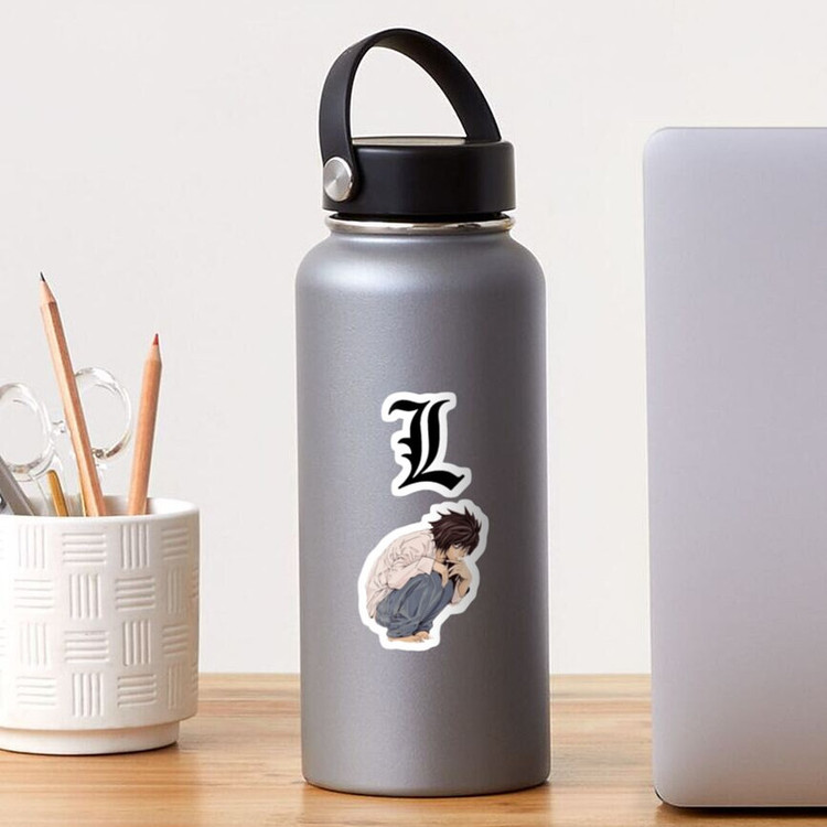 استیکر لپ تاپ مدل L And kira Art Detch Love Note L بسته 2 عددی