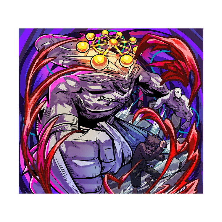 استیکر لپ تاپ و موبایل مدل انیمه طرح جوجوتسو کایسن مگومی فوشیگورو Jujutsu Kaisen Megumi Fushiguro کد 2280