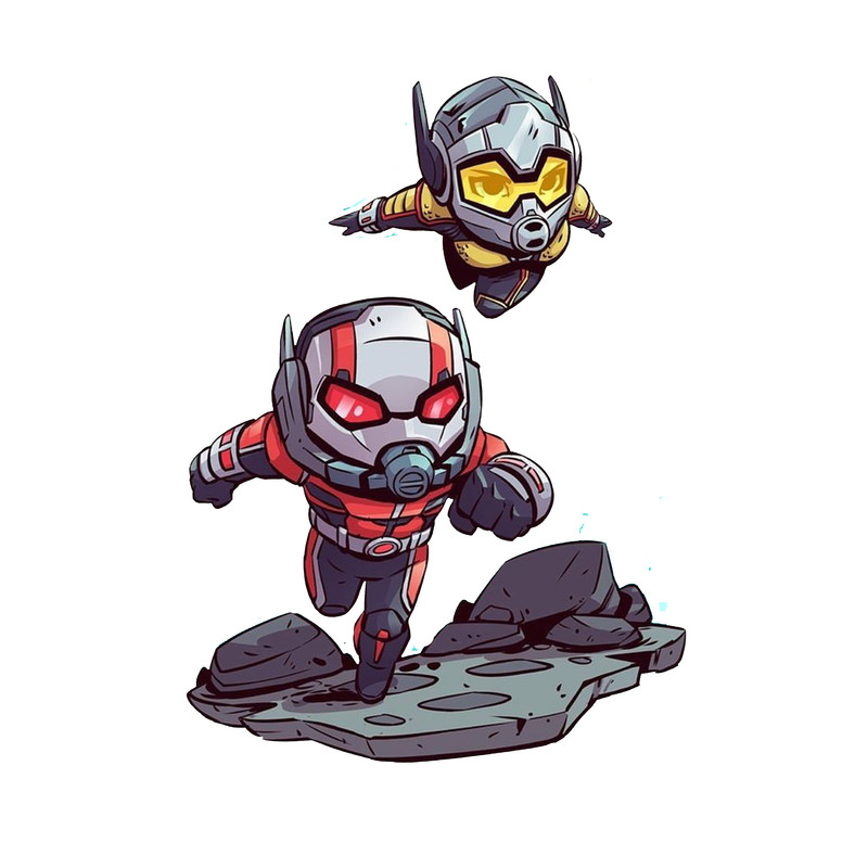 استیکر لپ تاپ و موبایل مدل سریال طرح مرد مورچه ای اونجرز مارول Ant Man Avengers Marvel کد 3917