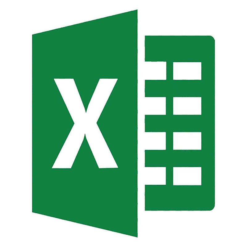 استیکر لپ تاپ طرح Excel  کد ST606