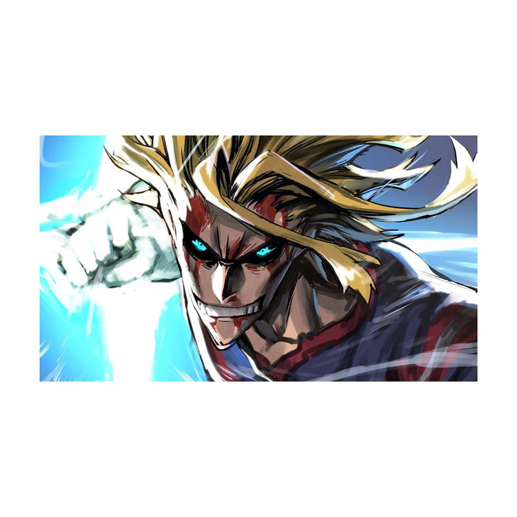 استیکر لپ تاپ و موبایل مدل انیمه طرح مدرسه قهرمانان من آلمایت توشینوری یاگی my hero academia All Might Toshinori Yagi کد 2437