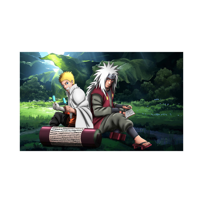 استیکر لپ تاپ و موبایل مدل انیمه طرح ناروتو استاد جیرایا Naruto jiraiya sensei کد 2825
