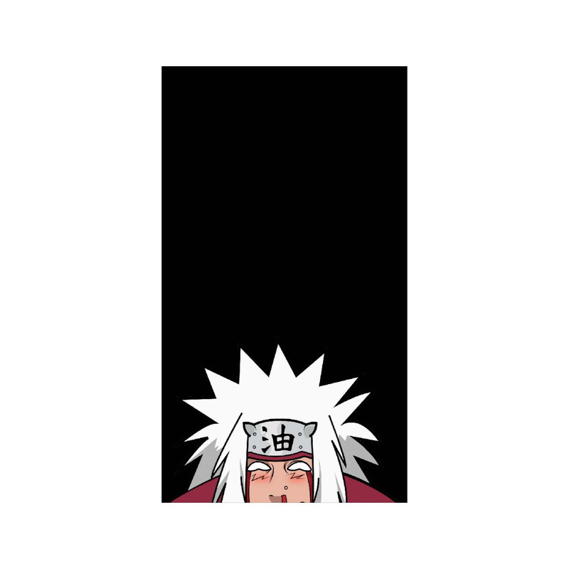 استیکر لپ تاپ و موبایل مدل انیمه طرح ناروتو استاد جیرایا Naruto jiraiya sensei کد 2830