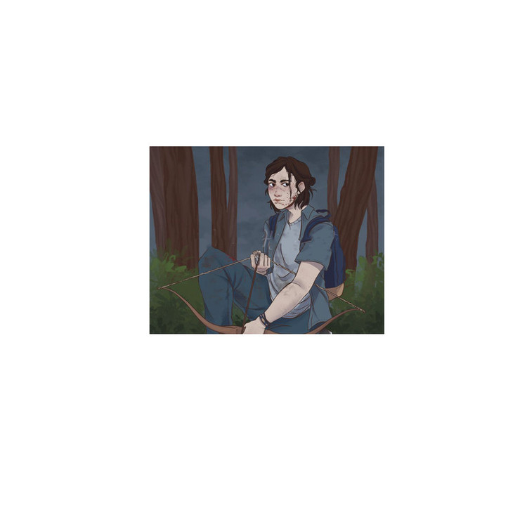 استیکر لپ تاپ و موبایل مدل بازی طرح لست اف اس the last of us کد 2150