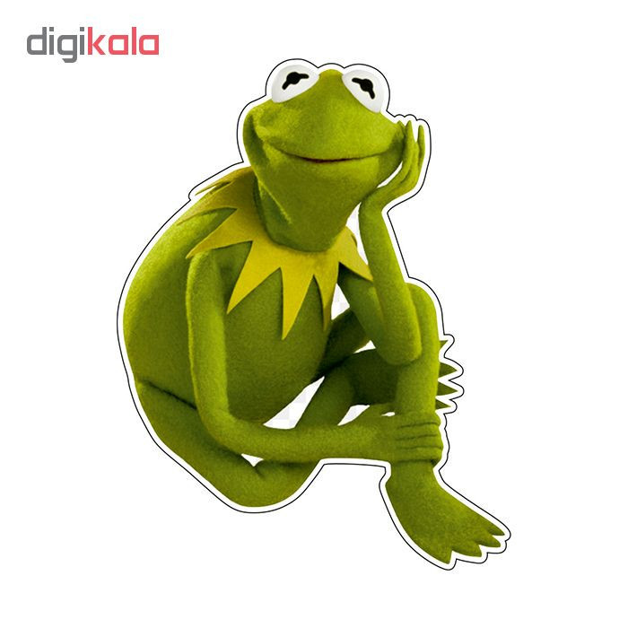 استیکر لپ تاپ طرح Kermit کد 02