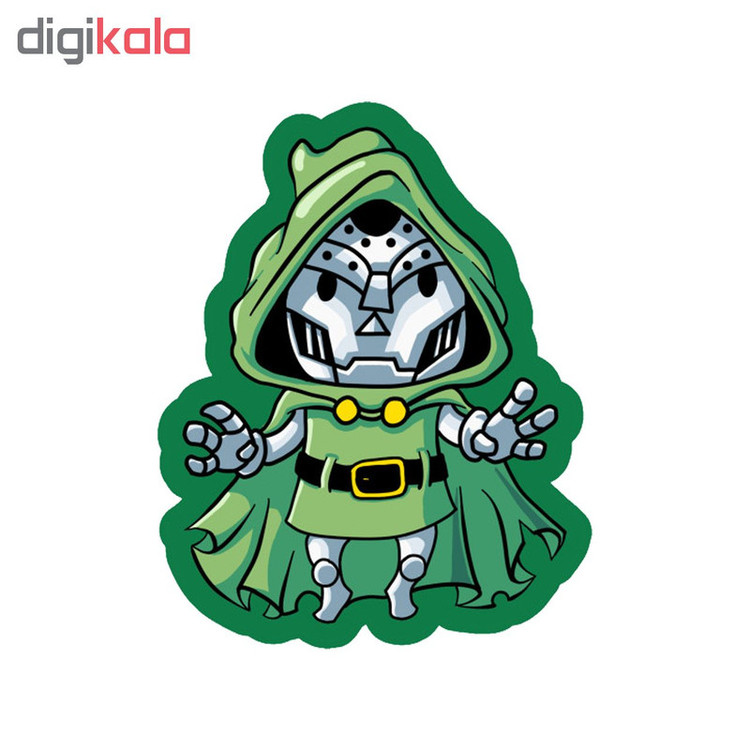 استیکر لپ تاپ طرح Dr Doom Marvel کد STL986