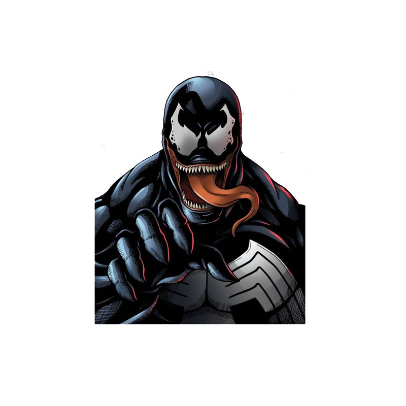 استیکر لپ تاپ و موبایل مدل سریال طرح فیلم ونوم مارول Venom Marvel کد 3145