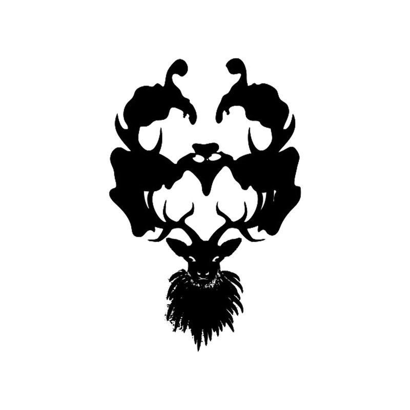 استیکر لپ تاپ طرح Rorschache کد STL965