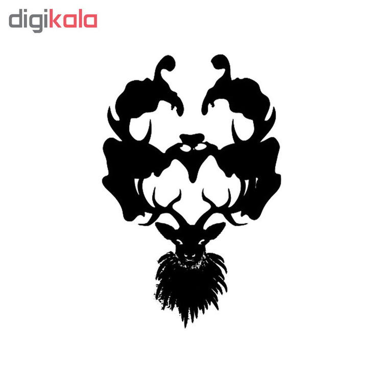 استیکر لپ تاپ طرح Rorschache کد STL965