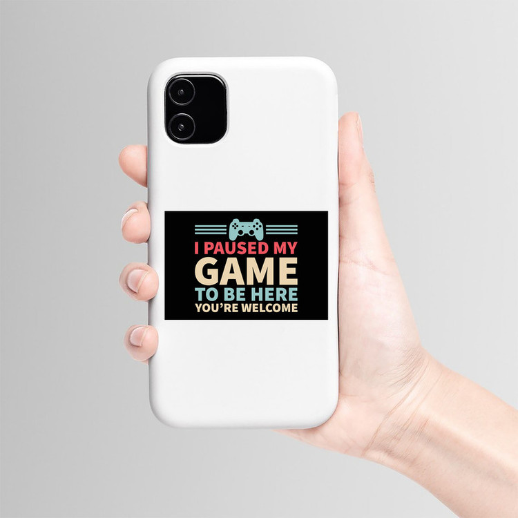 استیکر لپ تاپ و موبایل بووم طرح Gaming کد MA112