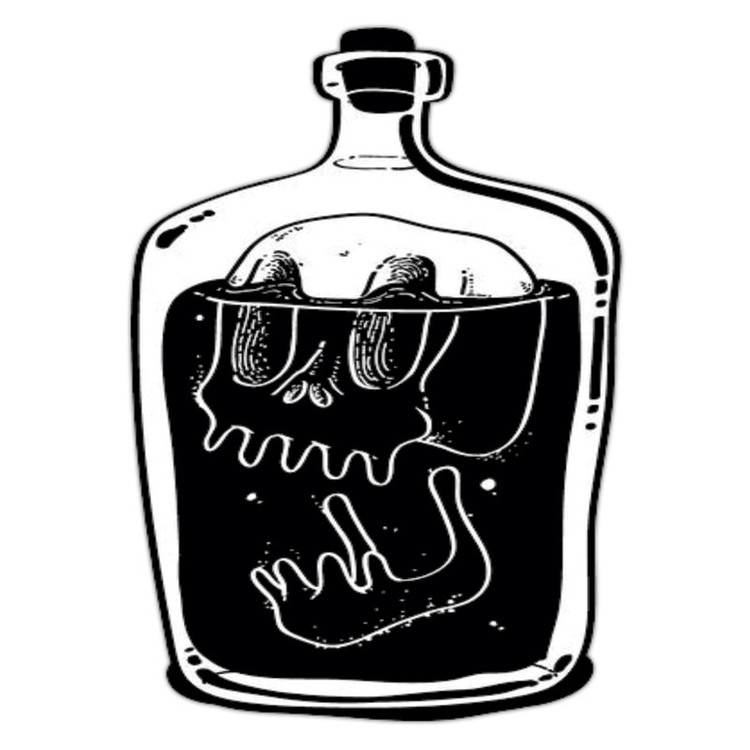 استیکر لپ تاپ مدل glass07