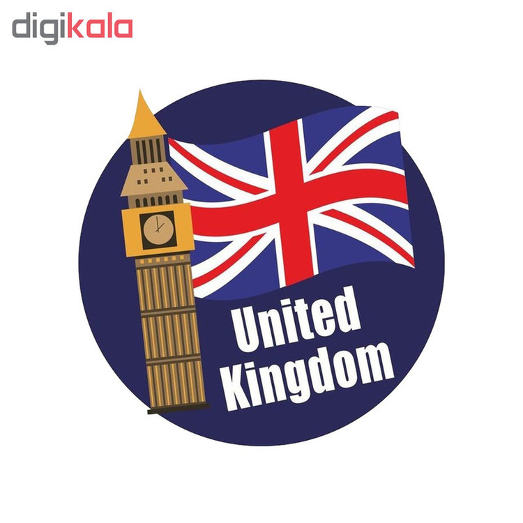 استیکر لپ تاپ طرح United Kingdom کد STL1136