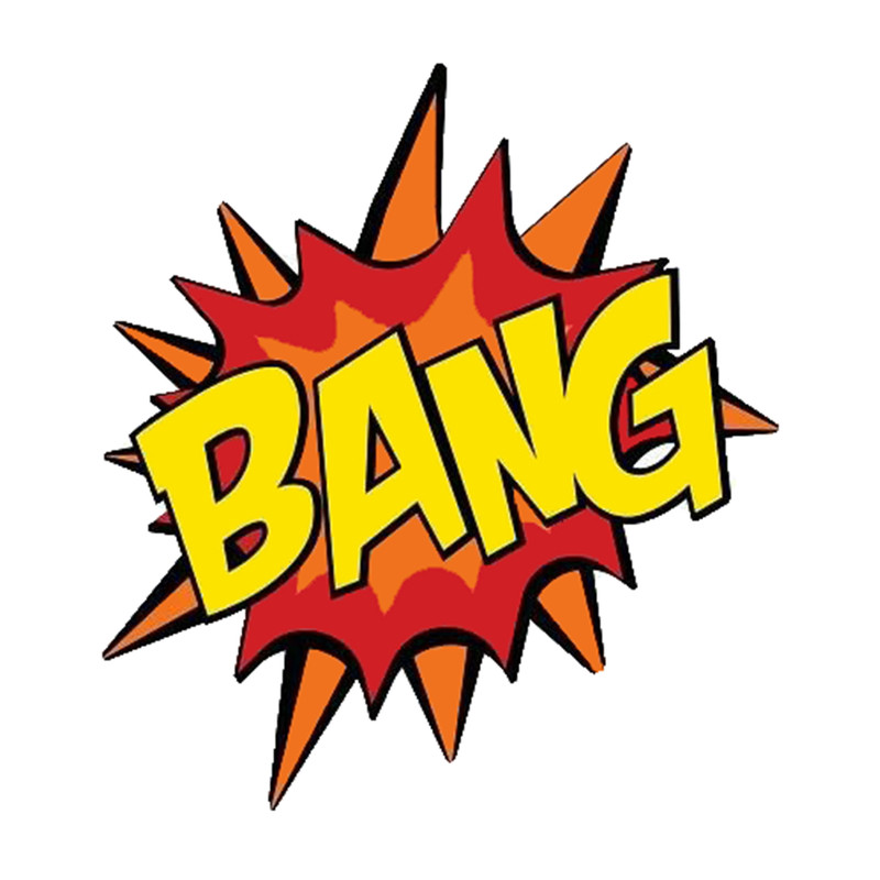 استیکر لپ تاپ طرح BAng کد 1699