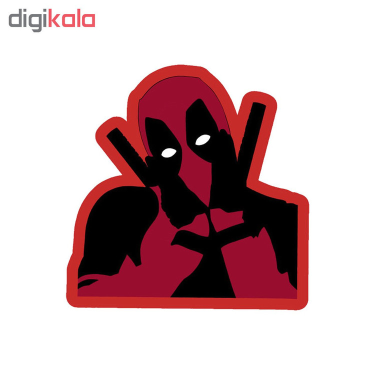 استیکر لپ تاپ طرح Deadpool Marvel کد STL982