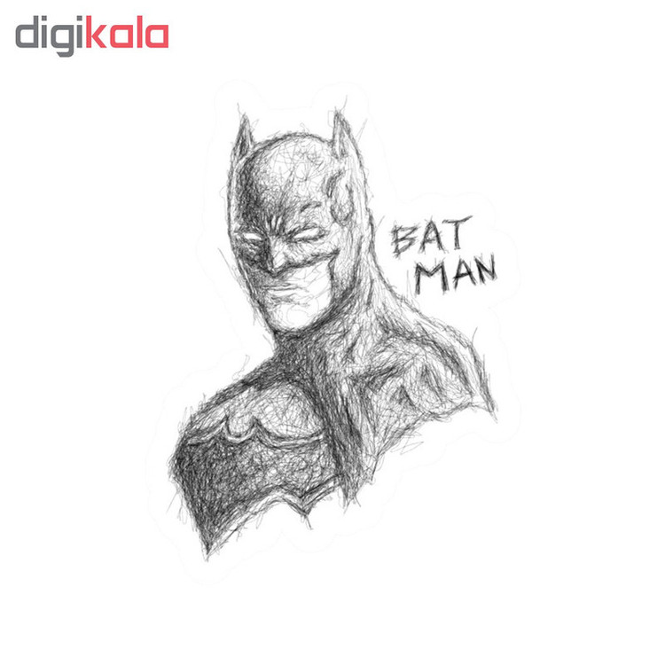 استیکر لپ تاپ طرح Batman Dc Comics کد STL971