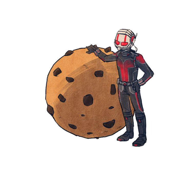 استیکر لپ تاپ و موبایل مدل سریال طرح مرد مورچه ای اونجرز مارول Ant Man Avengers Marvel کد 3919