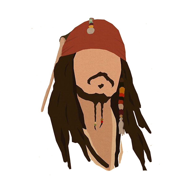 استیکر لپ تاپ و موبایل مدل سریال طرح دزدان دریایی کاراییب Pirates of the Caribbean کد  4343