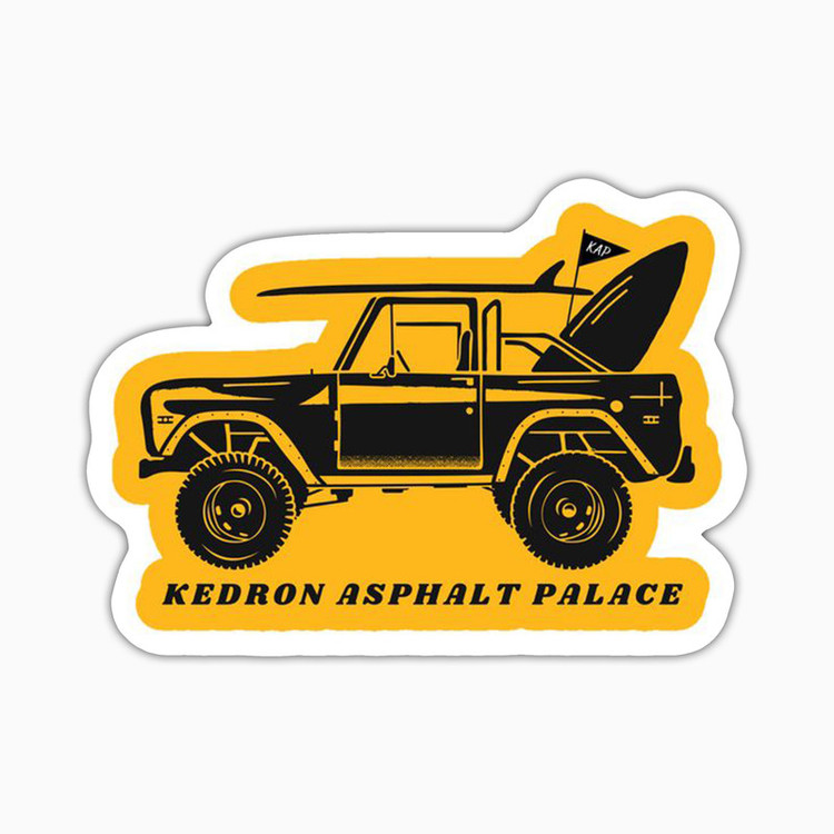 استیکر لپ تاپ و موبایل بووم طرح ماشین مدل Jeep کد UV099