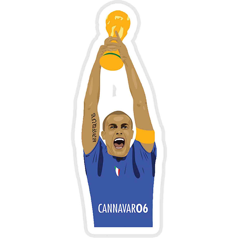 استیکر لپ تاپ طرح Fabio Cannavaro - Italy Legend کد ST617