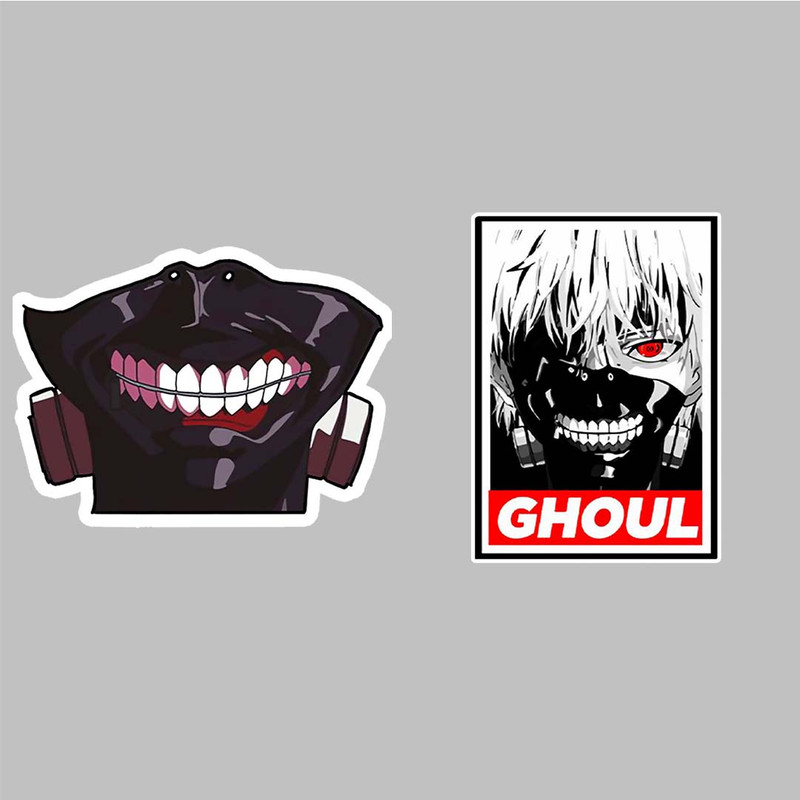 استیکر لپ تاپ کارنیکا طرح انیمه توکیو غول مدل AnimeTokyo Ghoul-2222043 مجموعه 2 عددی