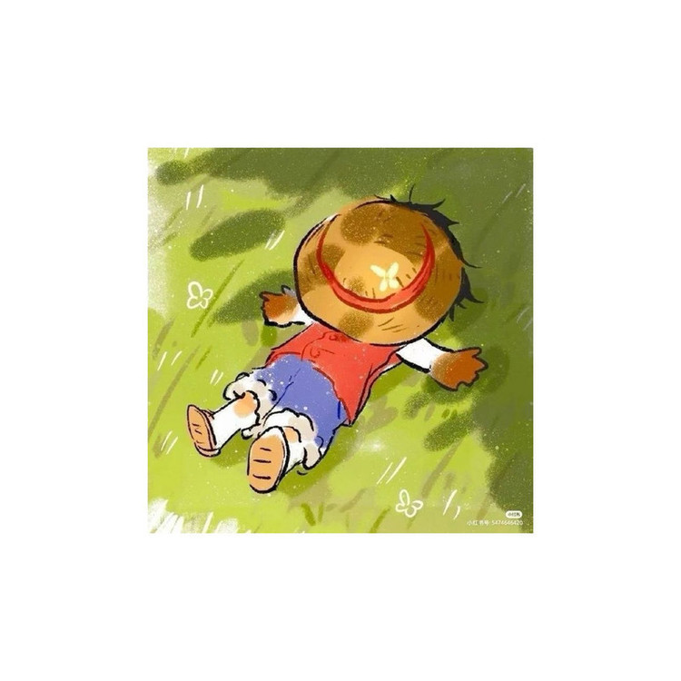 استیکر لپ تاپ و موبایل مدل انیمه طرح وان پیس مانکی دی لوفی one piece Monkey D Luffy کد 6337
