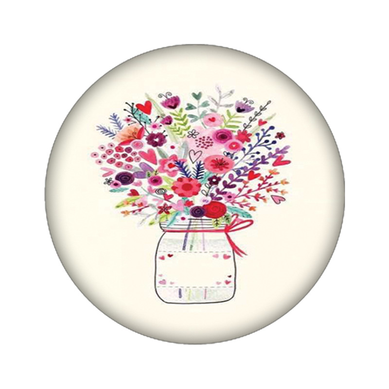 استیکر لپ تاپ طرح گل کد 3905