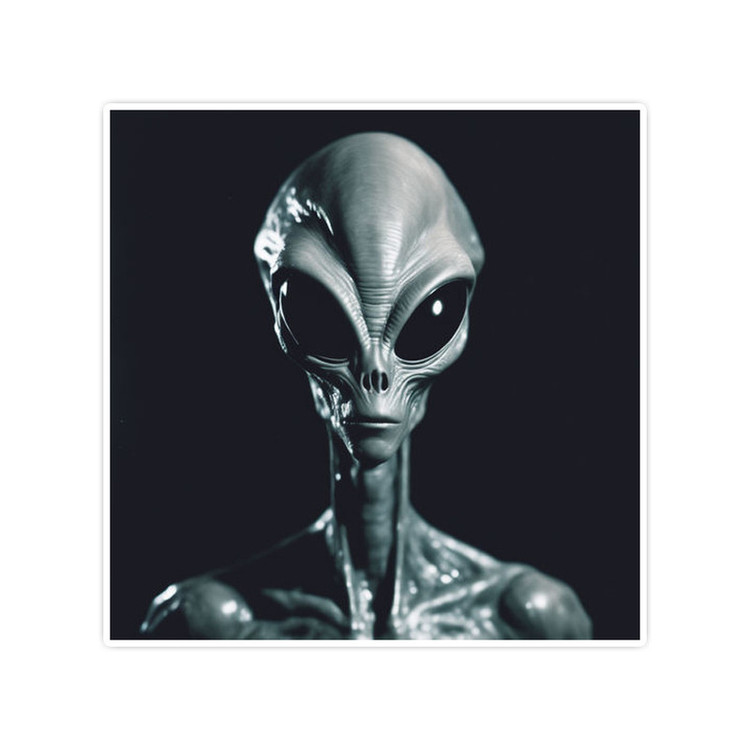 استیکر لپ تاپ و موبایل گوفی طرح آدم فضایی مدل Alien Solo