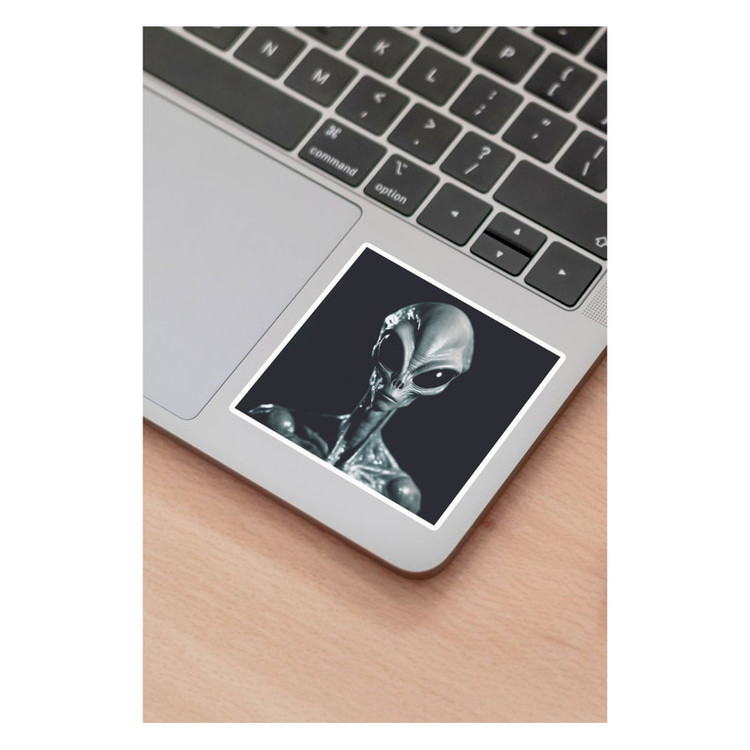 استیکر لپ تاپ و موبایل گوفی طرح آدم فضایی مدل Alien Solo